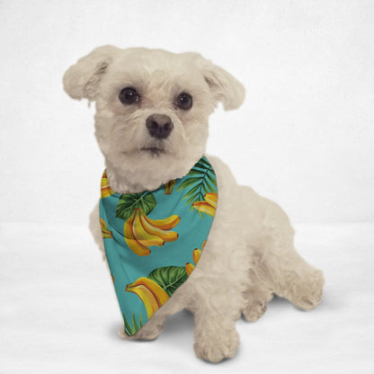 Dog Bananas Print Bandana