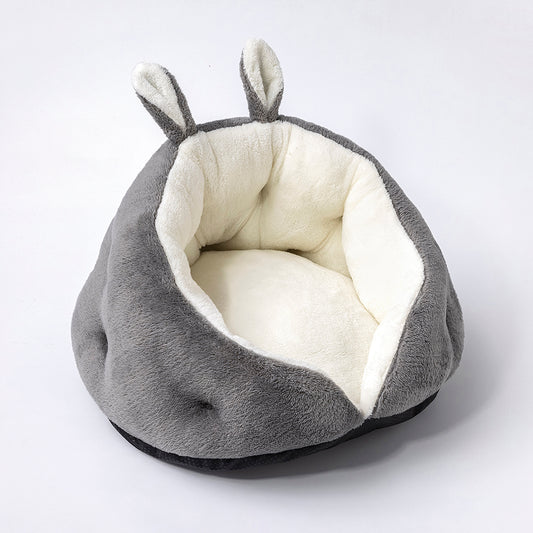 BUNNY EAR DESIGN PET BED